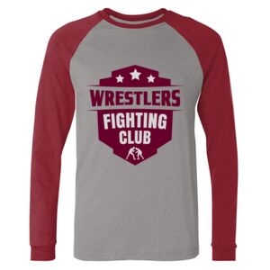Long Sleeve Jersey Baseball Tee Thumbnail