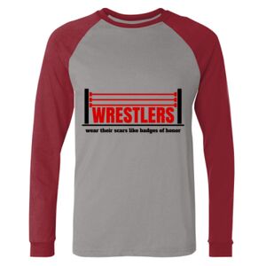 Long Sleeve Jersey Baseball Tee Thumbnail