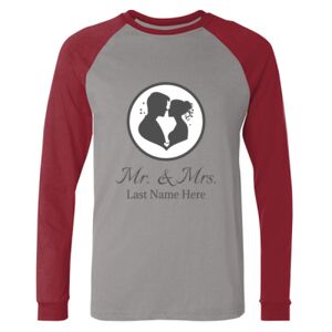 Long Sleeve Jersey Baseball Tee Thumbnail