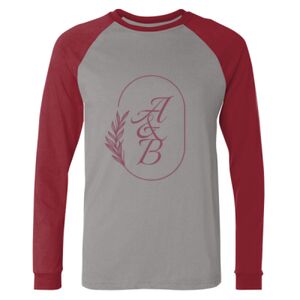 Long Sleeve Jersey Baseball Tee Thumbnail