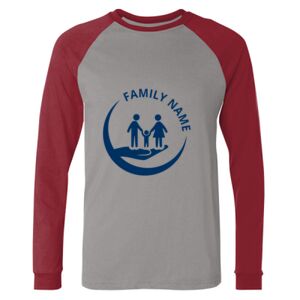 Long Sleeve Jersey Baseball Tee Thumbnail