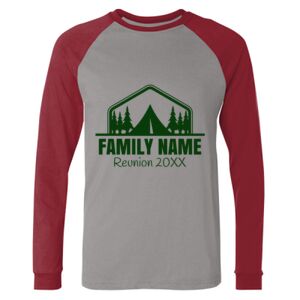Long Sleeve Jersey Baseball Tee Thumbnail