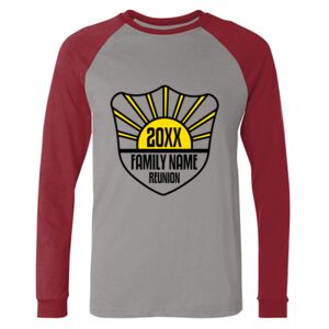 Long Sleeve Jersey Baseball Tee Thumbnail