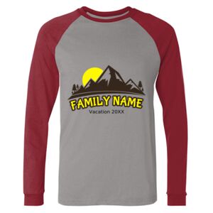 Long Sleeve Jersey Baseball Tee Thumbnail