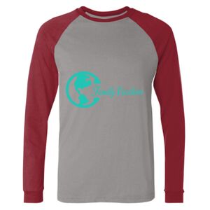 Long Sleeve Jersey Baseball Tee Thumbnail