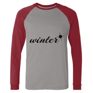 Long Sleeve Jersey Baseball Tee Thumbnail