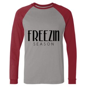 Long Sleeve Jersey Baseball Tee Thumbnail