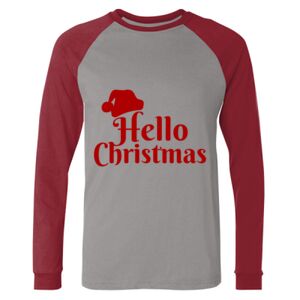 Long Sleeve Jersey Baseball Tee Thumbnail