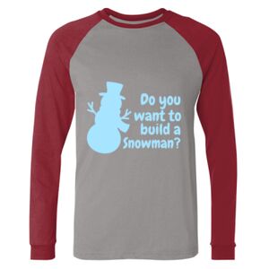 Long Sleeve Jersey Baseball Tee Thumbnail