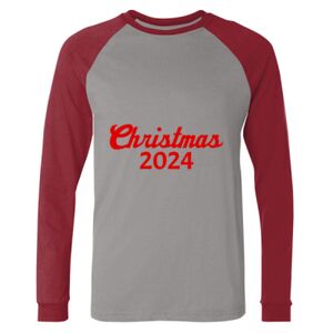 Long Sleeve Jersey Baseball Tee Thumbnail