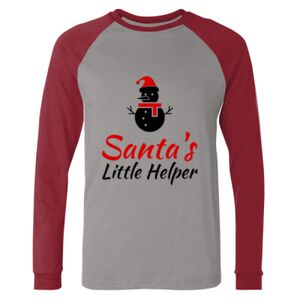 Long Sleeve Jersey Baseball Tee Thumbnail