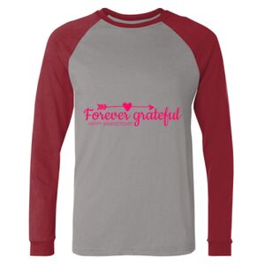 Long Sleeve Jersey Baseball Tee Thumbnail