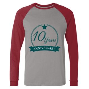 Long Sleeve Jersey Baseball Tee Thumbnail