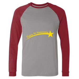 Long Sleeve Jersey Baseball Tee Thumbnail