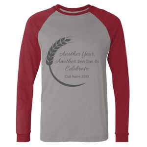 Long Sleeve Jersey Baseball Tee Thumbnail