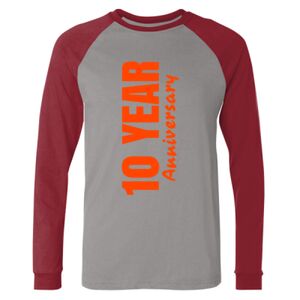Long Sleeve Jersey Baseball Tee Thumbnail