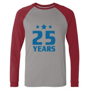 Long Sleeve Jersey Baseball Tee Thumbnail