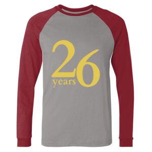 Long Sleeve Jersey Baseball Tee Thumbnail