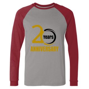 Long Sleeve Jersey Baseball Tee Thumbnail