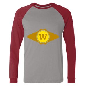 Long Sleeve Jersey Baseball Tee Thumbnail