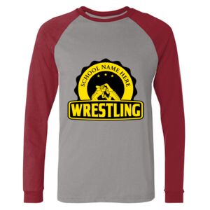 Long Sleeve Jersey Baseball Tee Thumbnail