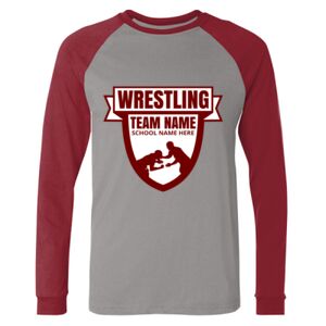 Long Sleeve Jersey Baseball Tee Thumbnail