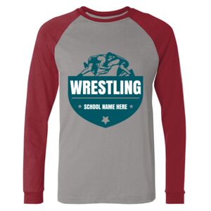 Long Sleeve Jersey Baseball Tee Thumbnail