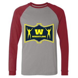 Long Sleeve Jersey Baseball Tee Thumbnail