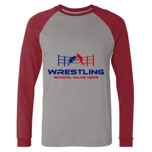 Long Sleeve Jersey Baseball Tee Thumbnail