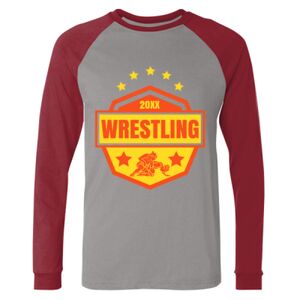 Long Sleeve Jersey Baseball Tee Thumbnail