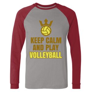 Long Sleeve Jersey Baseball Tee Thumbnail