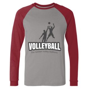 Long Sleeve Jersey Baseball Tee Thumbnail