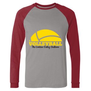 Long Sleeve Jersey Baseball Tee Thumbnail