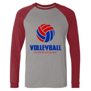 Long Sleeve Jersey Baseball Tee Thumbnail