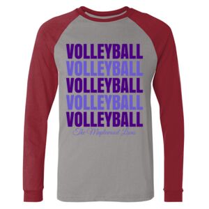Long Sleeve Jersey Baseball Tee Thumbnail