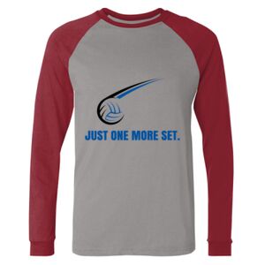 Long Sleeve Jersey Baseball Tee Thumbnail