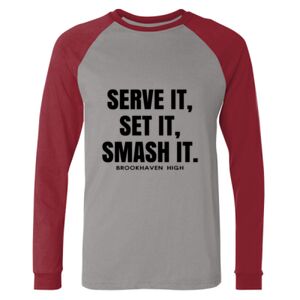 Long Sleeve Jersey Baseball Tee Thumbnail