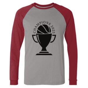 Long Sleeve Jersey Baseball Tee Thumbnail