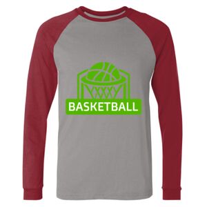 Long Sleeve Jersey Baseball Tee Thumbnail