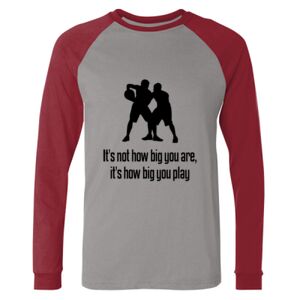 Long Sleeve Jersey Baseball Tee Thumbnail