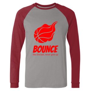 Long Sleeve Jersey Baseball Tee Thumbnail