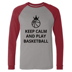 Long Sleeve Jersey Baseball Tee Thumbnail