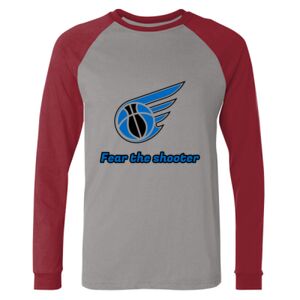 Long Sleeve Jersey Baseball Tee Thumbnail