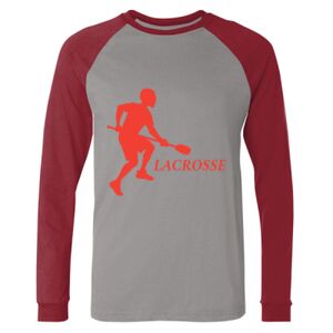 Long Sleeve Jersey Baseball Tee Thumbnail