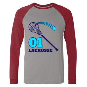 Long Sleeve Jersey Baseball Tee Thumbnail