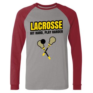 Long Sleeve Jersey Baseball Tee Thumbnail
