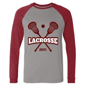 Long Sleeve Jersey Baseball Tee Thumbnail