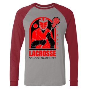 Long Sleeve Jersey Baseball Tee Thumbnail