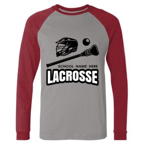 Long Sleeve Jersey Baseball Tee Thumbnail