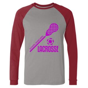 Long Sleeve Jersey Baseball Tee Thumbnail